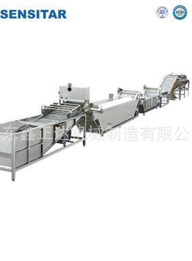 机械制造连续式油炸机锅巴薯条加工机器