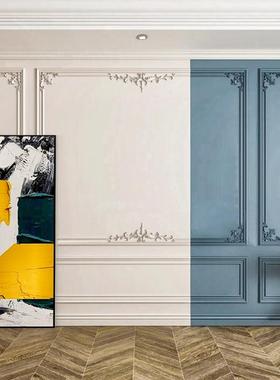 法PU线 线条电视背景墙石边框造型ZTN装式饰角吊花客厅墙面悬式天