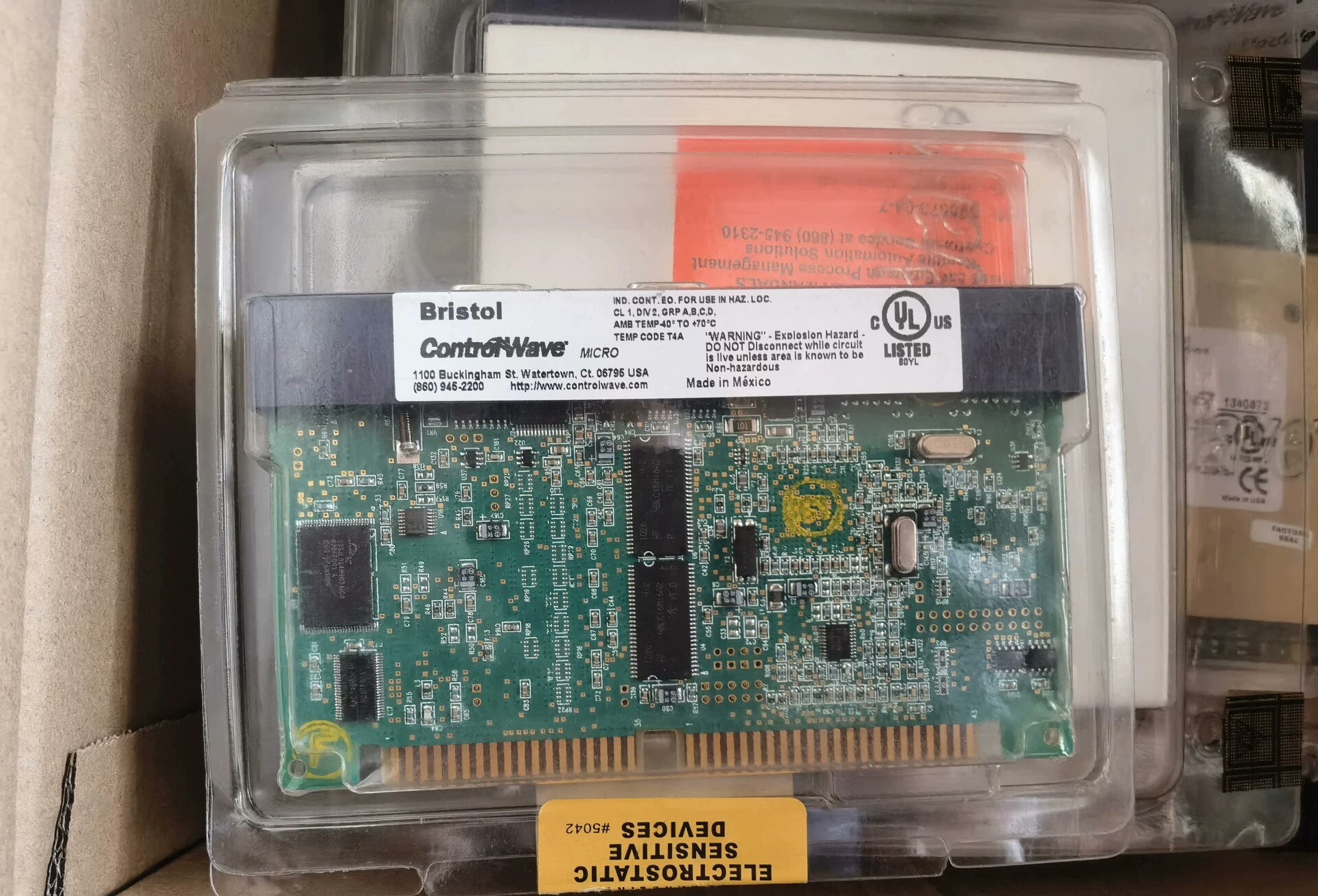 艾默生BB卡件CPU  型号396879-11-0。全新3块