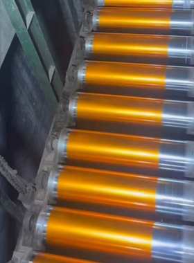 金黄色彩钢板镀铝锌透明金黄涂镀钢卷彩色粮仓料工程施工彩涂卷