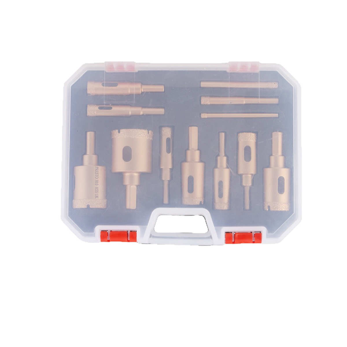 大理石钻头器手电打孔打洞盒装金刚石钎焊孔钻头套装瓷砖石材钻开