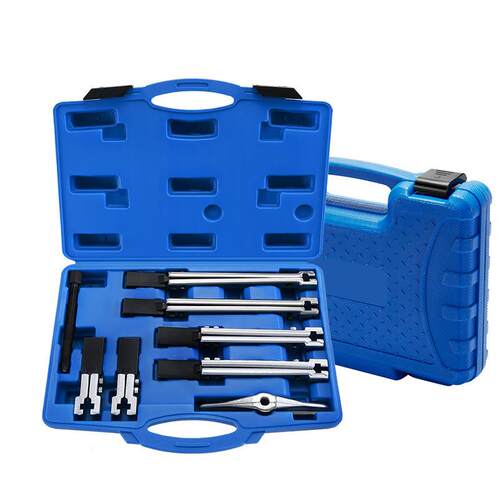 8件套双臂通用拉拔器拉马组合工具 全车系拉马套装汽修工具组件