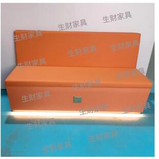 新款卡座定制款奶茶店餐厅咖啡厅现代简约休闲区卡座可定制尺寸