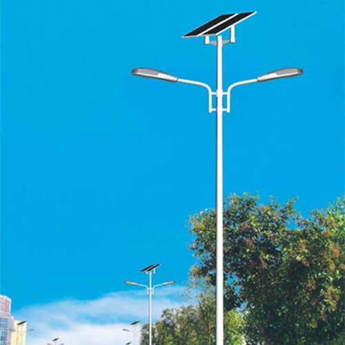 厂家LED路灯户外灯道路灯单臂路灯市电100Wled双臂户外道路灯