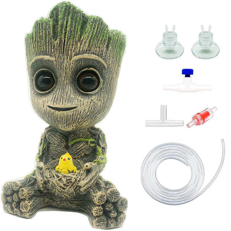 水族箱造景配件树脂气动鱼缸装饰格鲁特树人银河护卫队花盆树人,宠物/宠物食品及用品,造景/装饰,淘宝优惠券,粉丝福利购,淘宝优惠卷