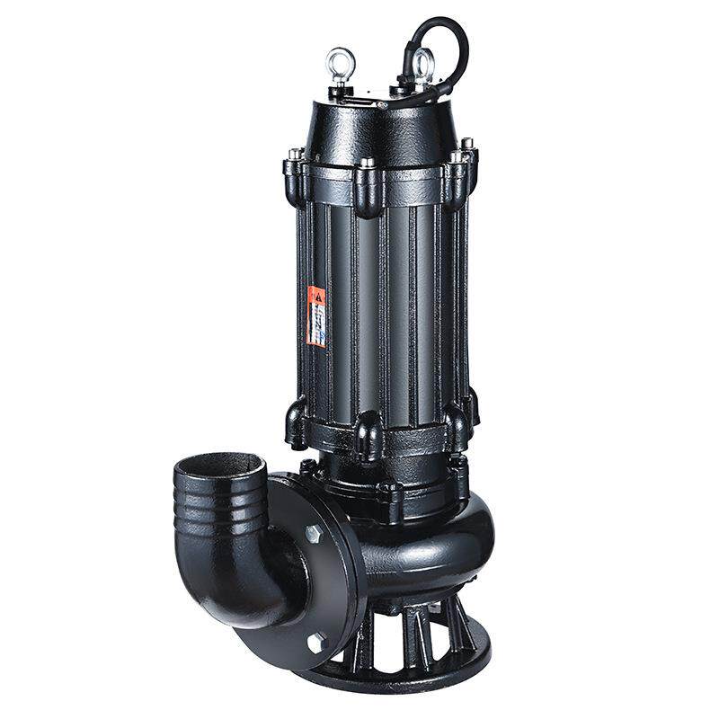 WQ污水污物潜水排污泵无堵塞污水泵380V潜污泵7.5KW2极4极