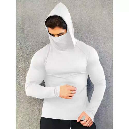Shirt Hoodie Pack Mens Compression Hooded Balaclava