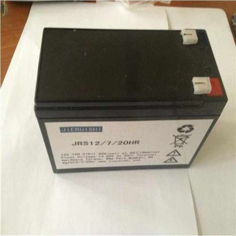 杰瑞士JIERUISHI蓄电池JRS12-7免维护应急电源12V7AH UPS专用