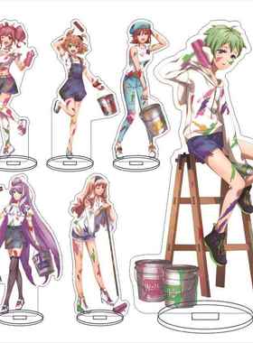 亚克力大立牌 超时空要塞 MACROSS DELTA 亚克力大立牌亚克力摆件