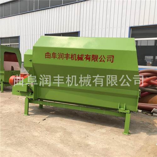 养牛羊场tmr粉草搅拌机12方立式直连拌草机固定卧式混草拌料机