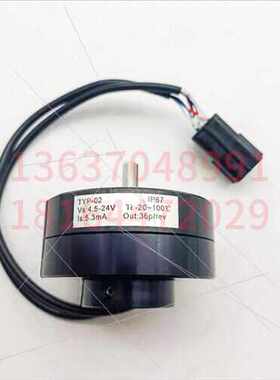 TYP-02诺力配件前移叉车RT15转向速度传感器方向角度编码器TYP-02