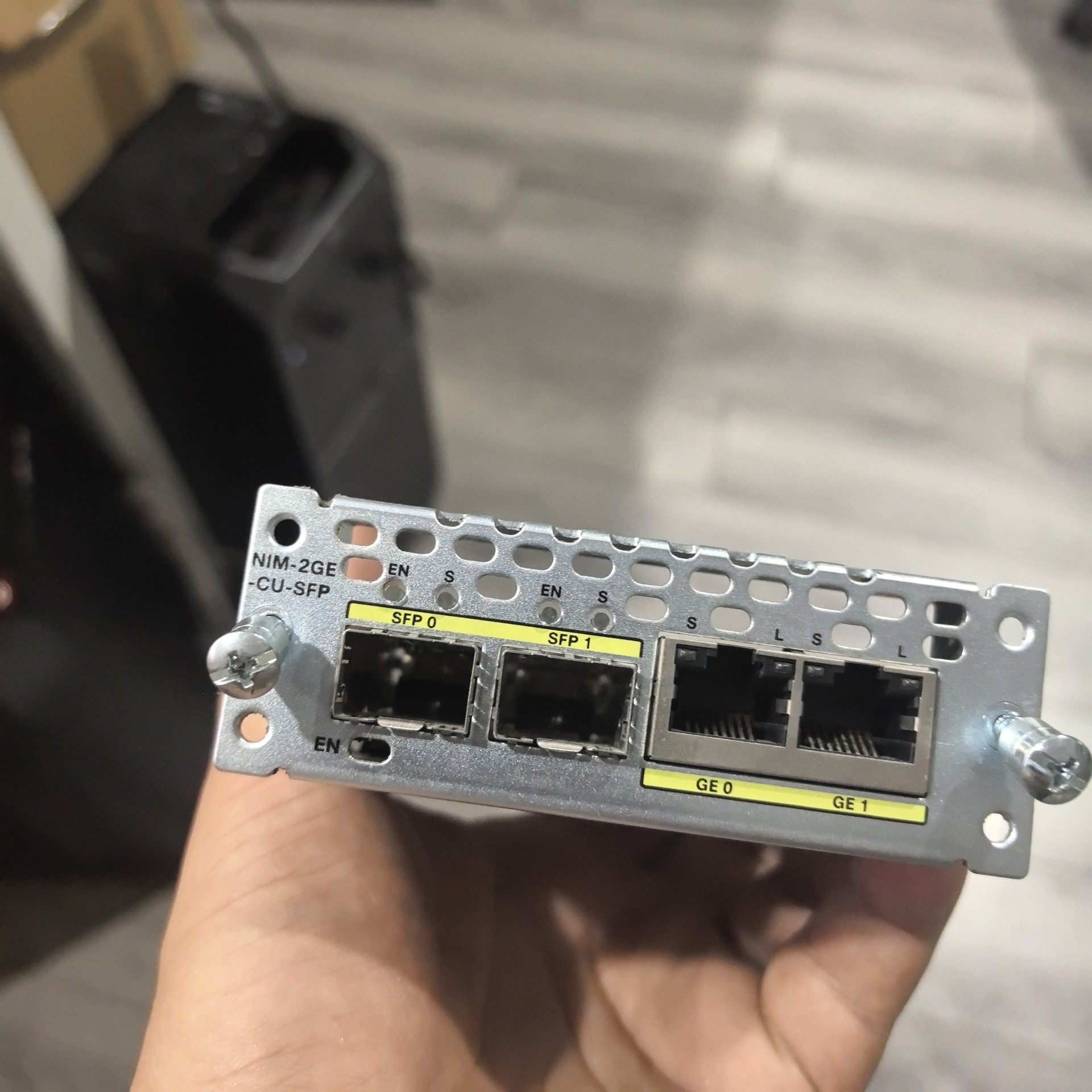 CISCO思科  NIM-2GE-CU-SFP 路由器模块接
