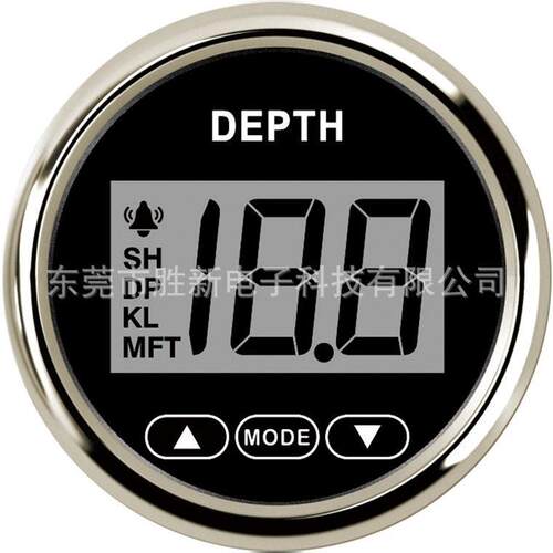深度表游艇用于水位探测仪表可测水深100m