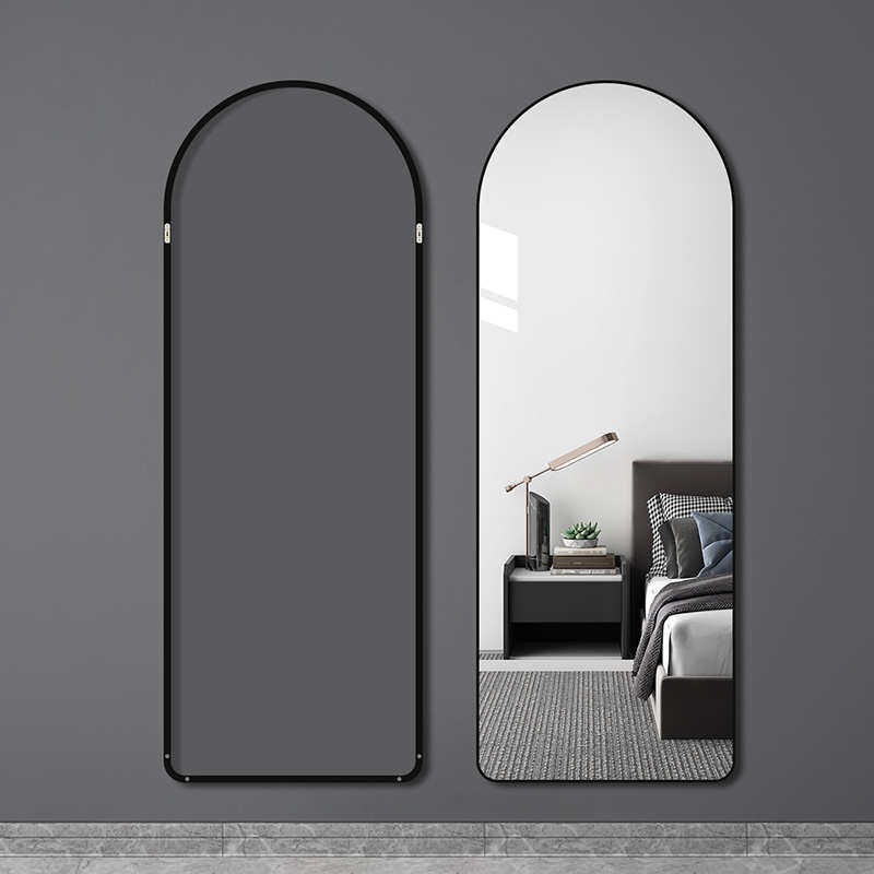 镜子全身穿衣镜贴墙自粘挂墙家用女生卧室壁挂免打孔出租屋试衣镜,家庭/个人清洁工具,落地镜,淘宝优惠券,粉丝福利购,淘宝优惠卷