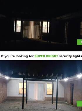 跨境8瓦4LED射灯户外庭院灯花园泛光灯人体感应一体路灯太阳能