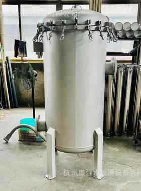 DN600mm 降低SS 去除水中颗粒物 杂质 5袋式过滤器 30408材质