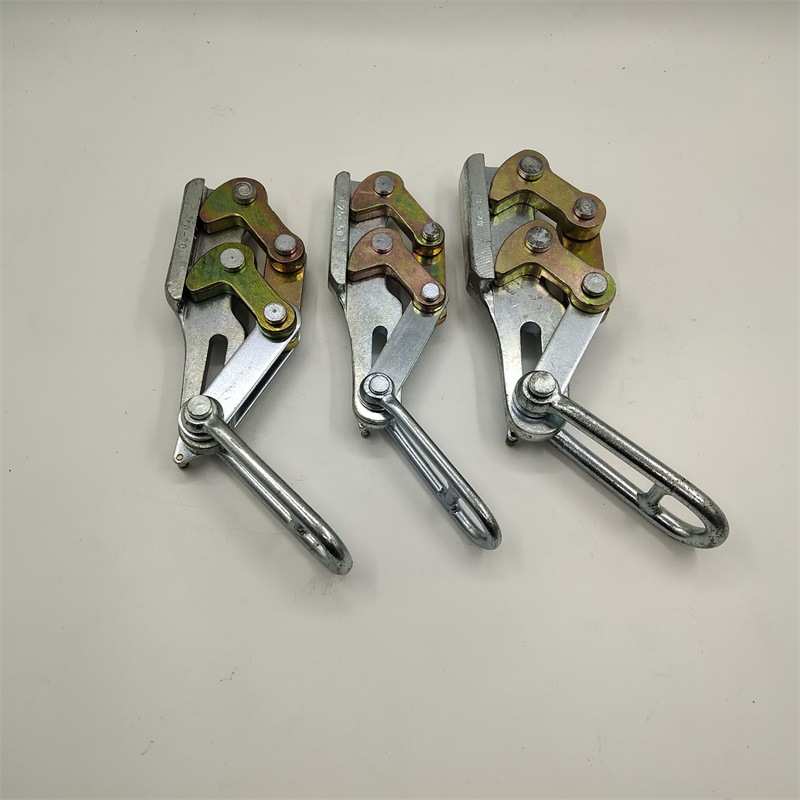 器器线施工导卡电缆卡钢丝绳器头线线绝缘电线卡夹铝镁合金线卡卡