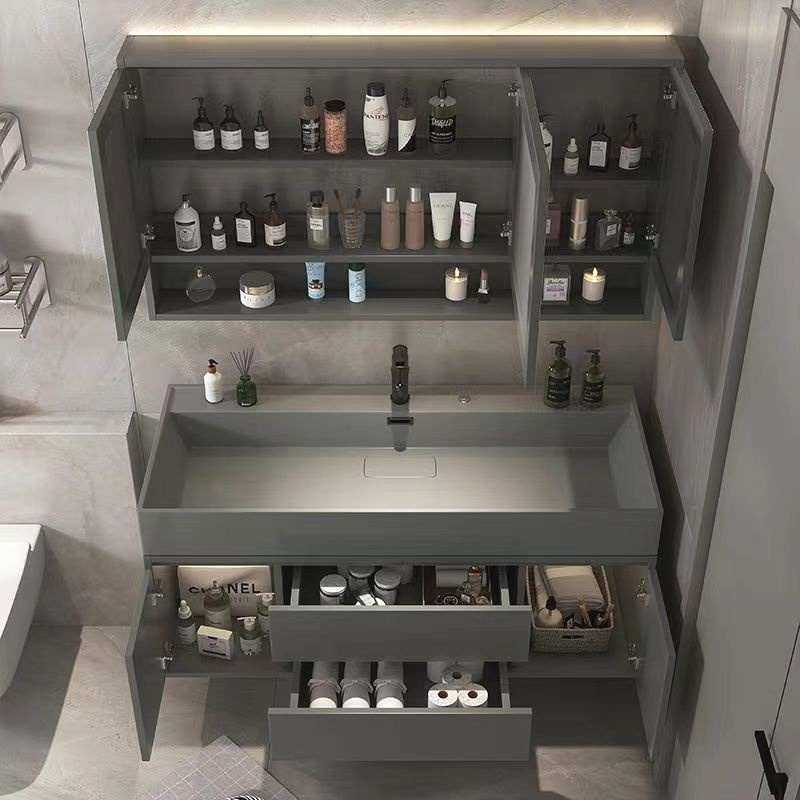 【工厂直销】新款北欧风浴室柜组合智能套装卫生间洗手池洗脸洗手,家装主材,浴室柜,淘宝优惠券,粉丝福利购,淘宝优惠卷