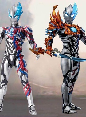 shf布莱泽奥特闪耀赛罗泽塔关节超可动人偶摆件act男生手办