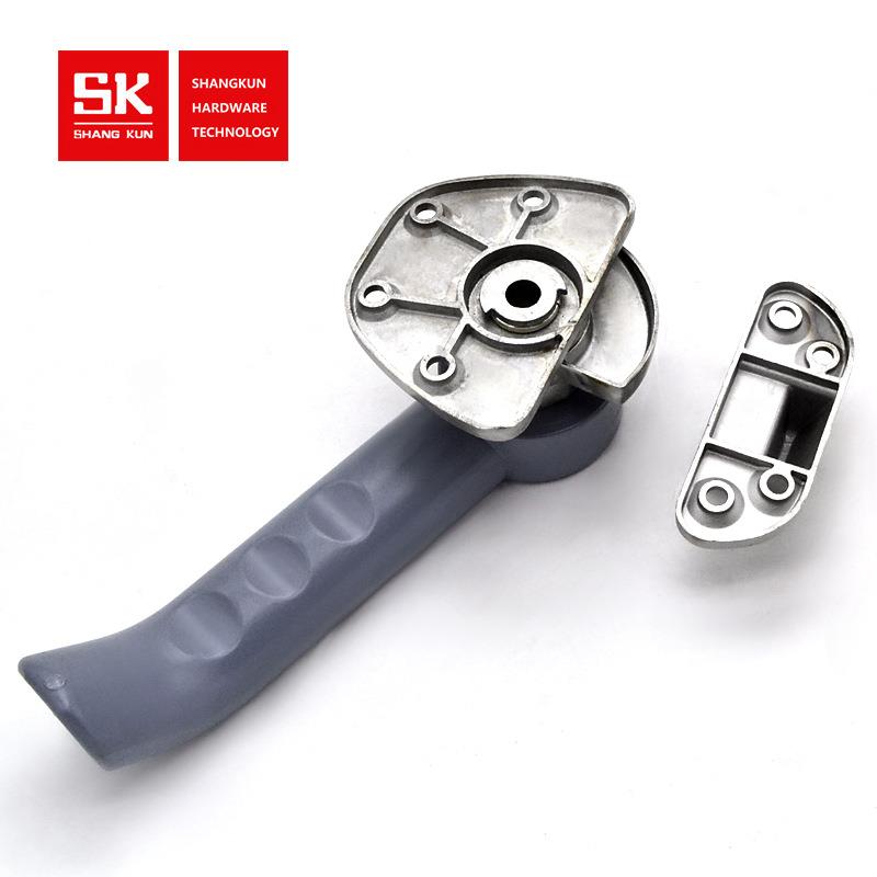 SK1-8119-2工业门锁不锈钢把手烤箱冷冻设备冷柜执手迫紧把手