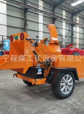 小型履带粉碎机设备卧式树枝粉碎机器多功能树枝秸秆粉碎机