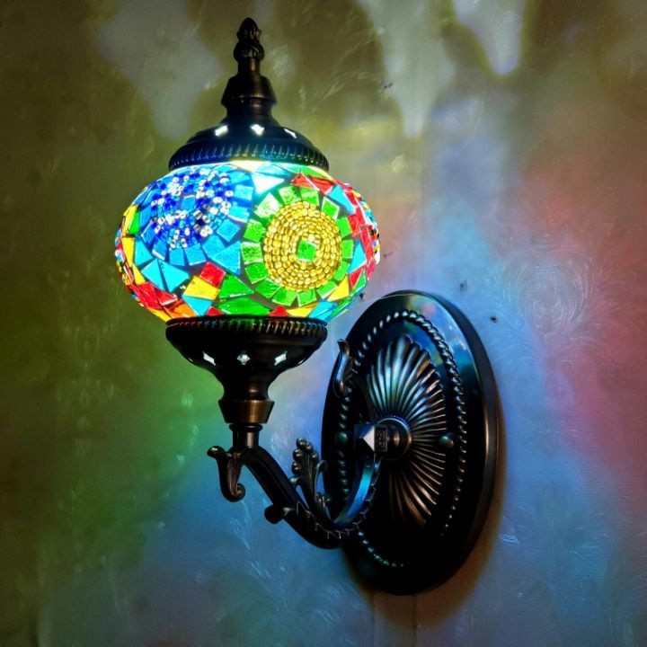 土耳其民族风壁灯复古怀旧浪漫电视墙阳台过道走廊KTV咖啡馆壁灯