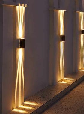 户外壁灯阳台楼梯走廊过道简约led三束光外贸庭院室内卧室墙壁灯