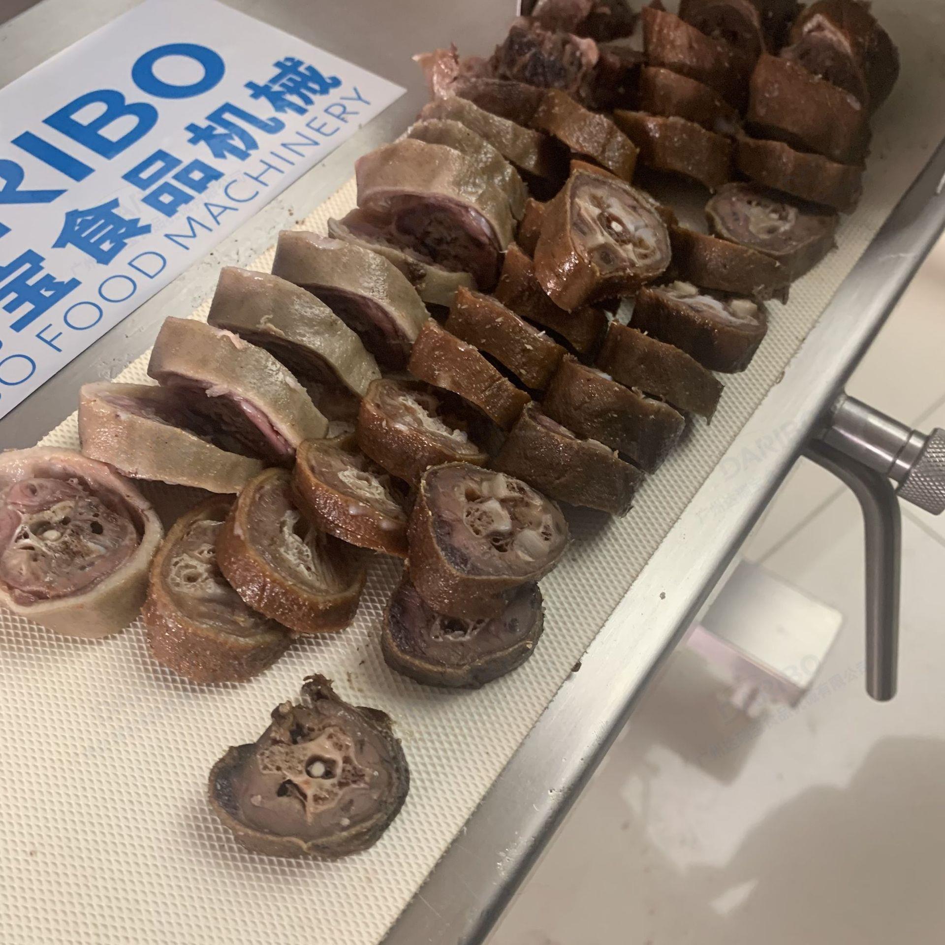 W黄喉切片机 口条切片机 工厂用猪肉羊肉切片机 狮头鹅切片机