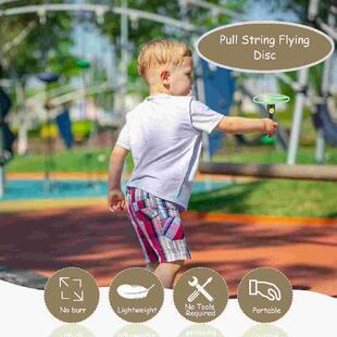 3 Sets Handheld Toddler Toys Flying Disc Playthings