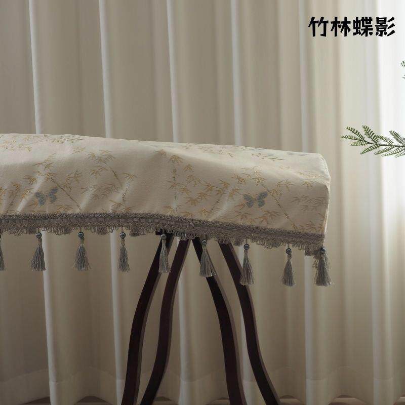 古筝防尘罩防尘盖布中国古典典雅琴套罩子简约配件源工厂一件