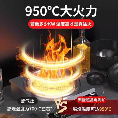 电德玛太功凹面电陶炉家用爆RCX炒新型商用大率光波炉炉厨用