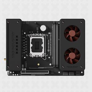 铭瑄 终结者 H770 YTX主板 XIKII INDUSTRY 装甲 猫头鹰定制版