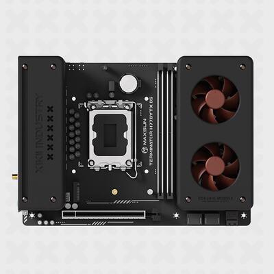 铭瑄 终结者 H770 YTX主板 XIKII INDUSTRY 装甲 猫头鹰定制版