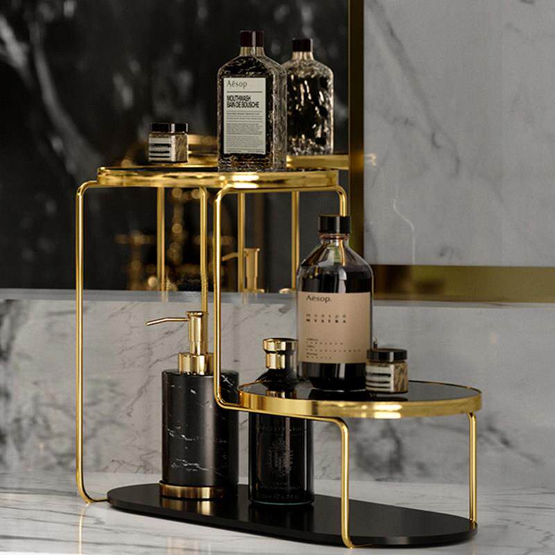 【浴室爆款】不止收纳桌面收纳层架多层置物架化妆室护肤品收纳托