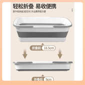 ⌒折叠桶拖把桶长方形45cm加长单桶单卖洗涮水桶拖布桶可排水拖