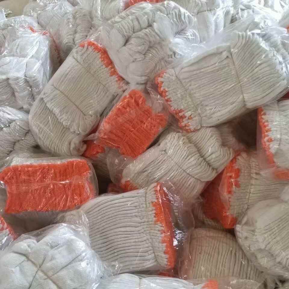 干活作劳保劳动工线套耐磨工地643地摊手薄线棉偏手套棉筑纱建业