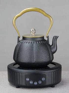 经工典瓶日式铸铁手煮水泡茶铁茶壶55348壶新中式茶室软装居家茶具摆件