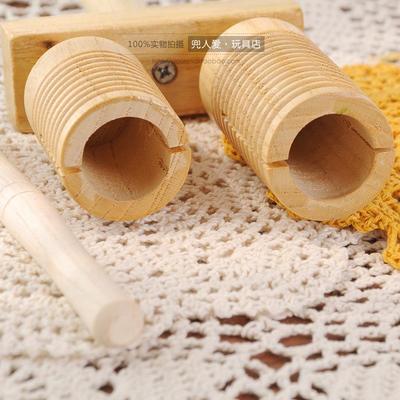 高档奥尔夫打击乐器节奏木儿棒高低质音梆子双响筒打棒幼园早教教