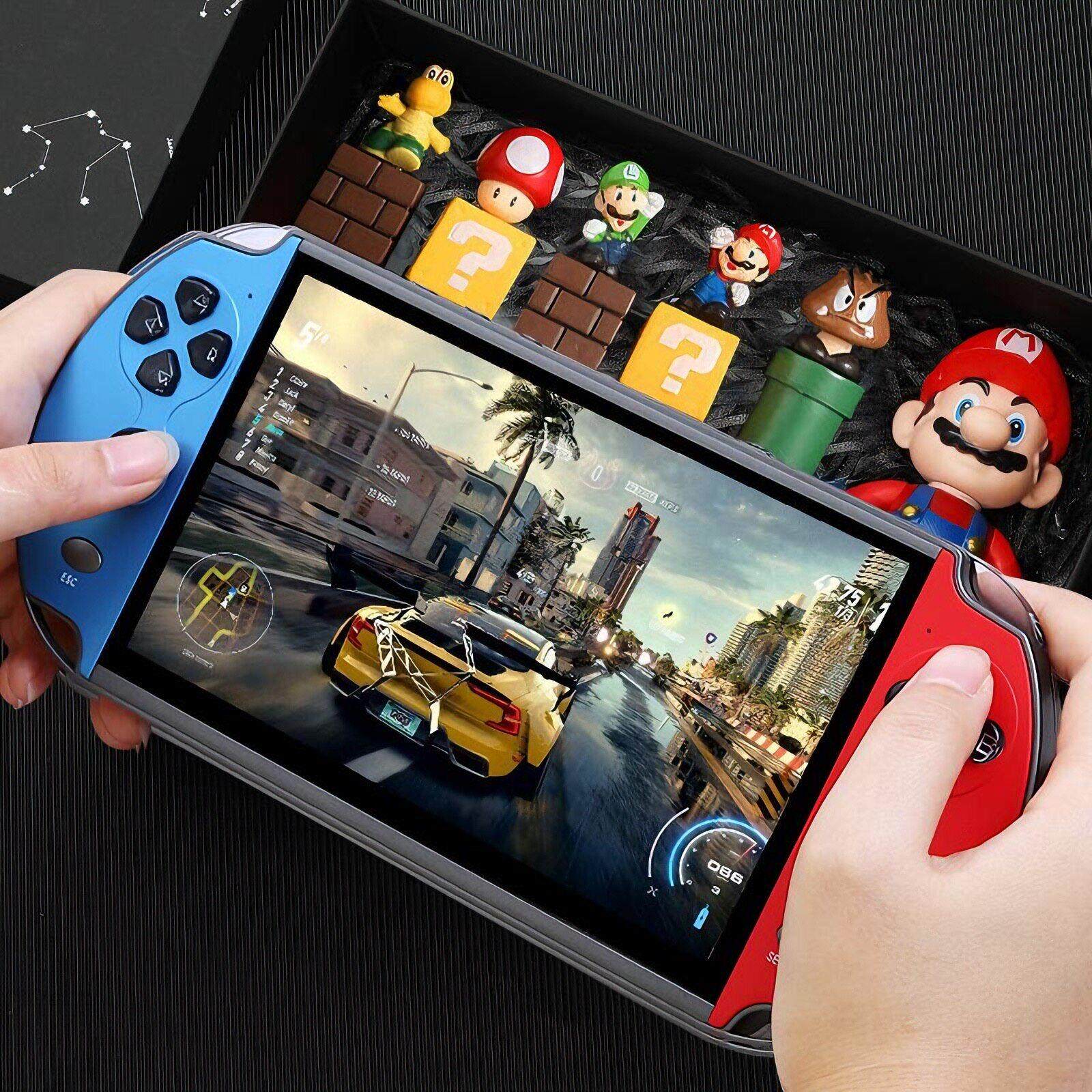 游戏机2025新款连电视掌机街机摇杆儿童手柄掌上游艺机怀旧款老式