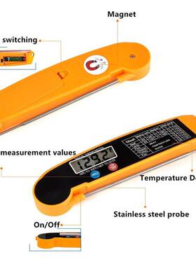 Digital Kitchen Food Thermometer For Meat Water Milk Cooking