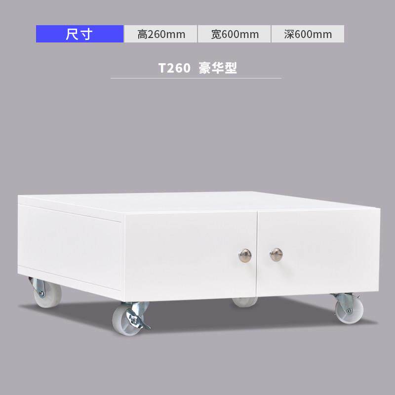 成都打印机柜子落地A3复印机工作台放置柜移动矮柜带轮打印机底座