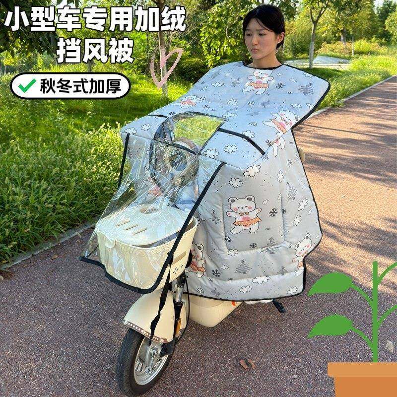 【小车专用】小型电动车挡风被冬季加绒加厚电瓶车防风防水防寒罩,电动车/配件/交通工具,电动车挡风被,淘宝优惠券,粉丝福利购,淘宝优惠卷