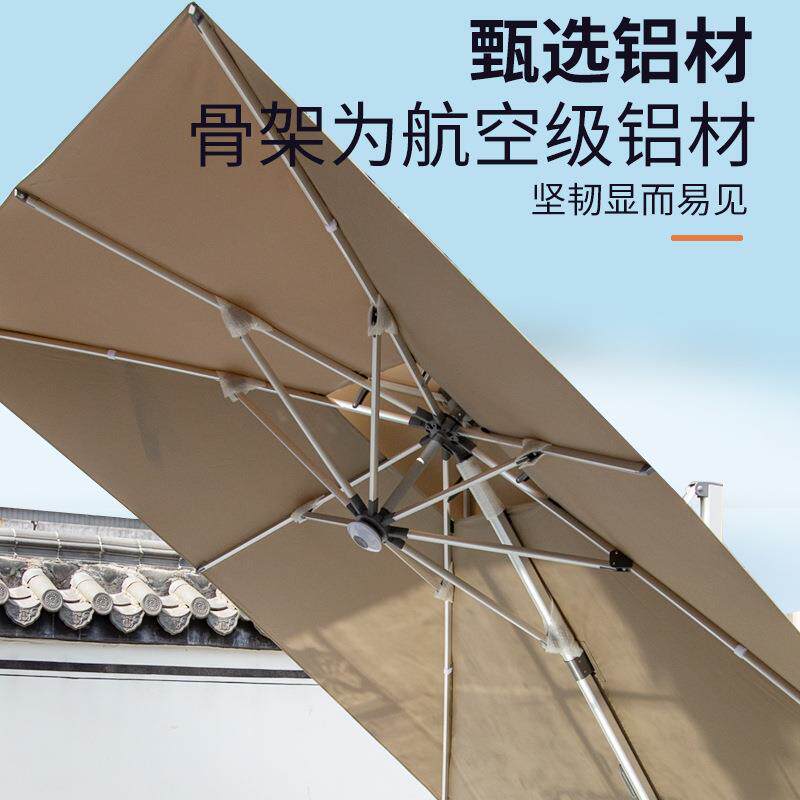 户外遮阳伞庭院伞别墅大太阳伞摆摊花园商用户外伞露台室外罗马伞