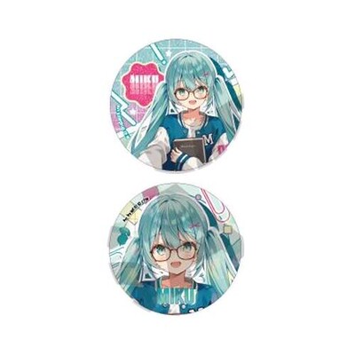 限购5/预定 初音未来 眼镜 miku镜音双子kaito 闪徽章吧唧周边