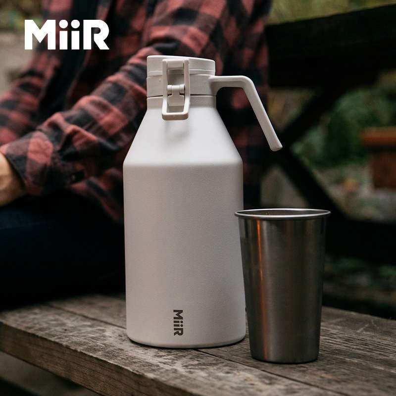 美国MiiR保温壶不锈钢大容量户外露营热水瓶保冷便携手柄Growler