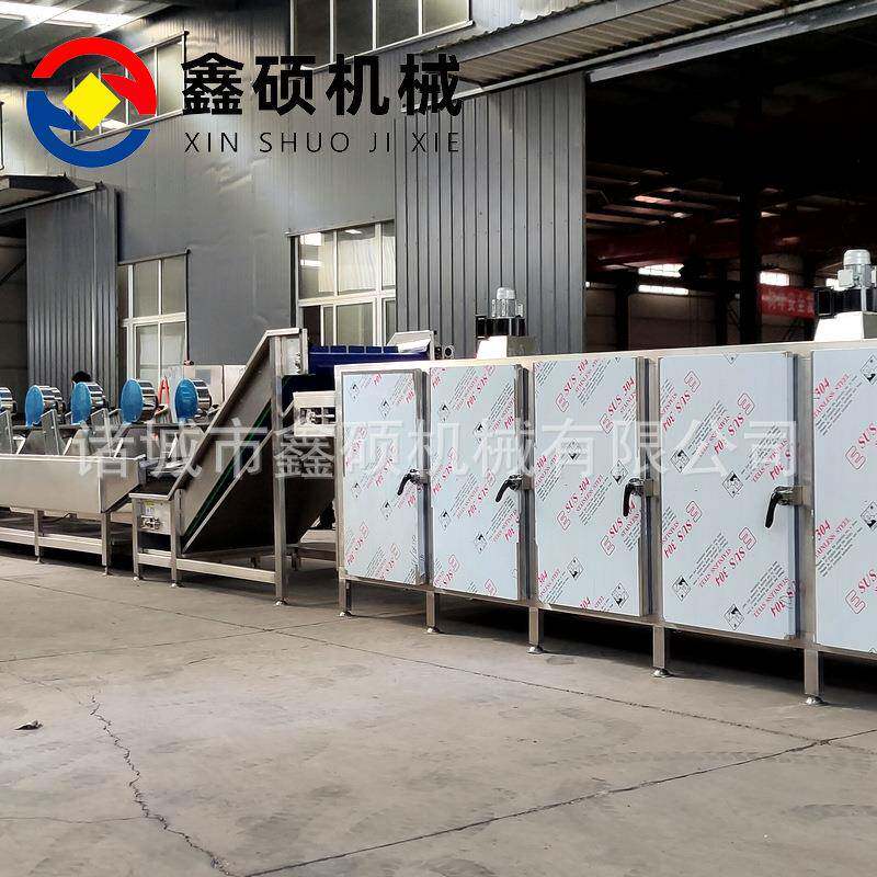大姜小黄姜清洗烘干机土豆萝卜多层烘干线中药材陈皮清洗风干机