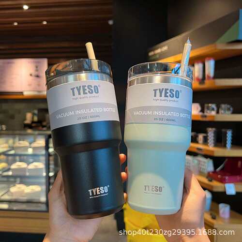 外贸不锈钢保温杯新款30oz汽车杯双层保温保冷冰霸杯大容量车载杯