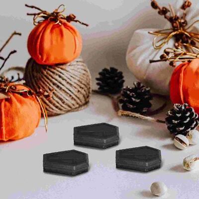 12 Pcs Coffin Model Goth Home Decor Dollhouse Miniatures