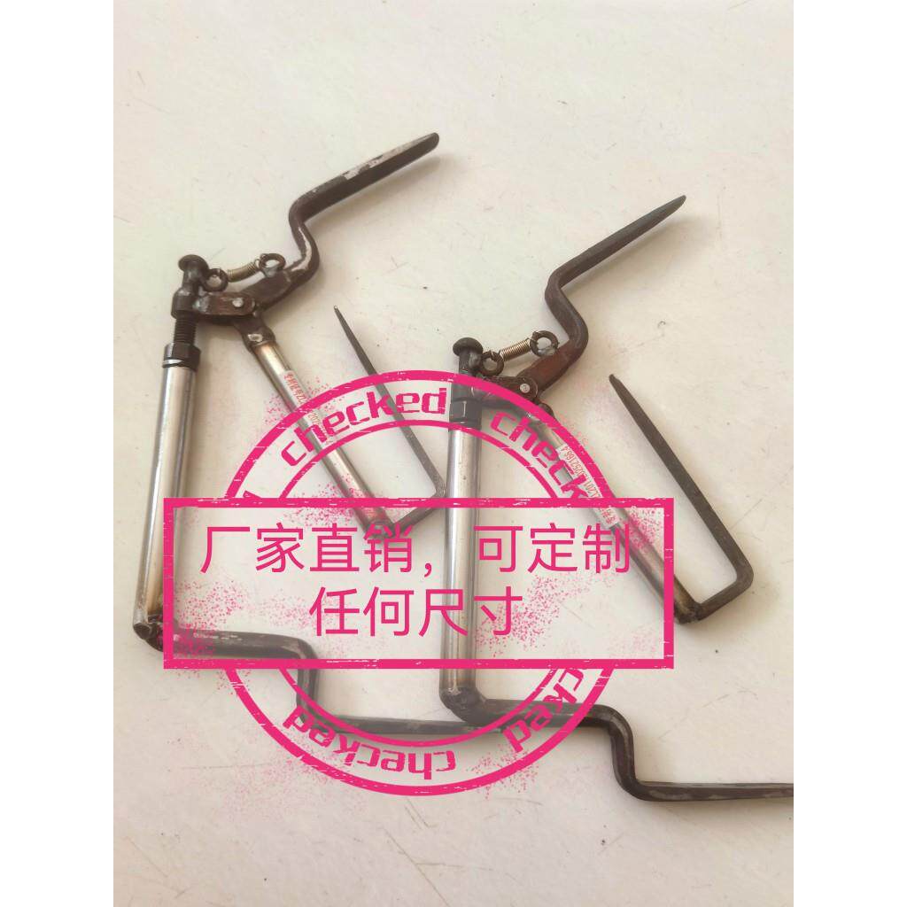 护手可调砖夹子，可用于块红砖，块多孔砖，弹簧钢打造，超耐磨