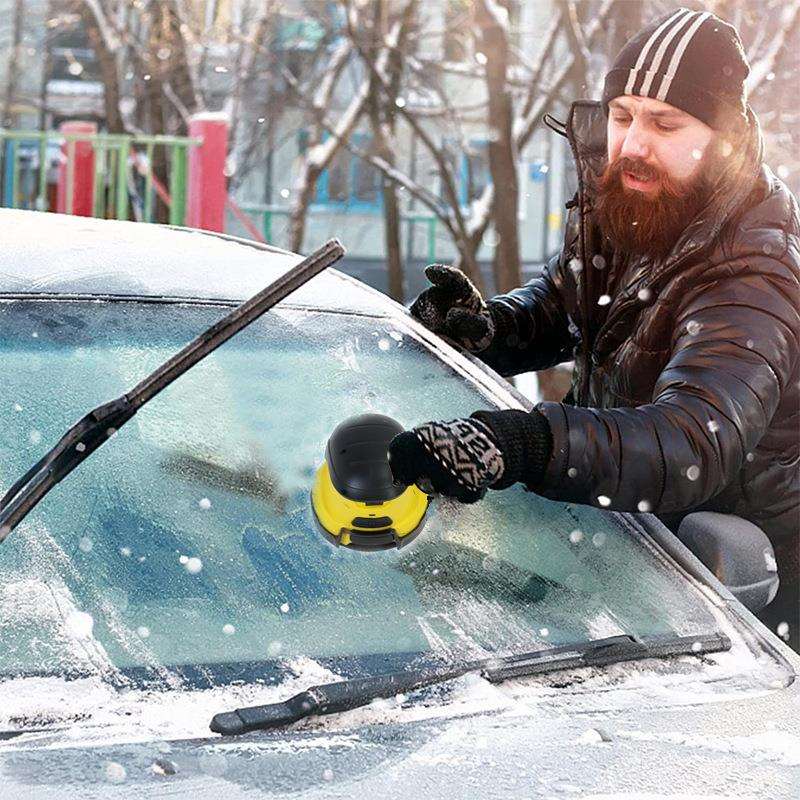 跨境车载电动刮雪器多功能刮冰器汽车挡风玻璃除雪除冰除霜器现货